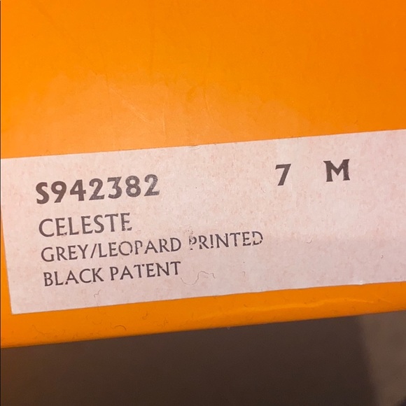 Kate spade grey/leopard print heels - Picture 7 of 7